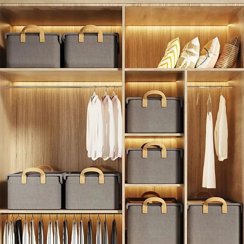 Caixa Organizadora de Roupas com Tampa Homedec