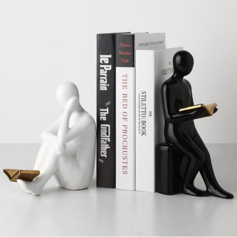 Aparador de Livros Bibliocanto Cerâmica Decorativo Homedec