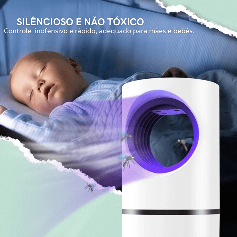 Armadilha Para Mosquito Elétrica Luz Ultravioleta Homedec
