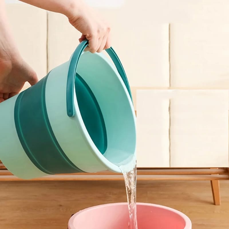 Balde Retrátil com Alça Balde Dobrável 10L/17L Homedec