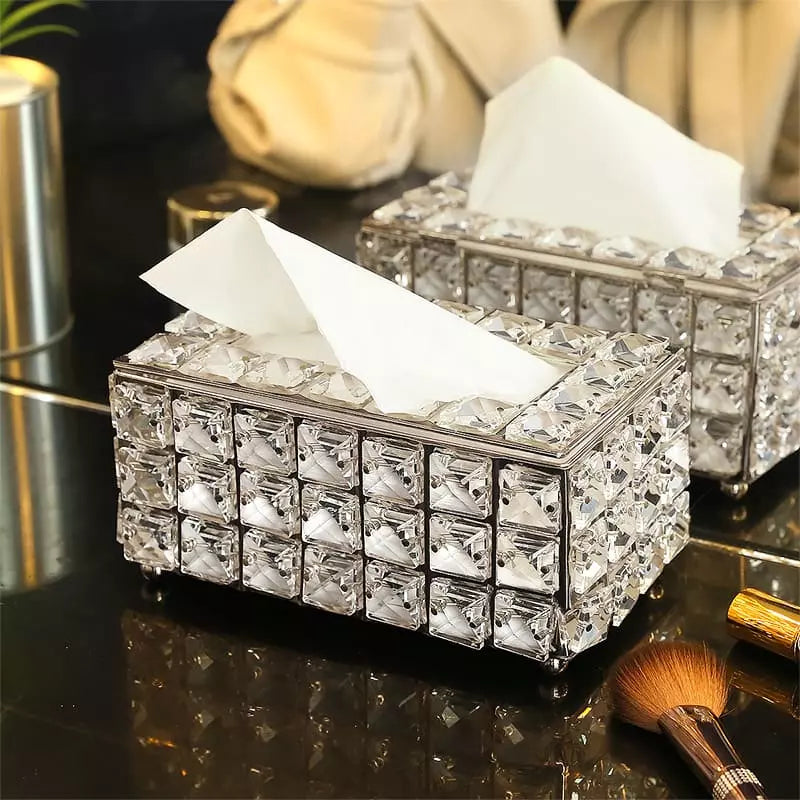 Caixa Porta Lenço Umedecido e Lenço de Papel de Luxo Homedec