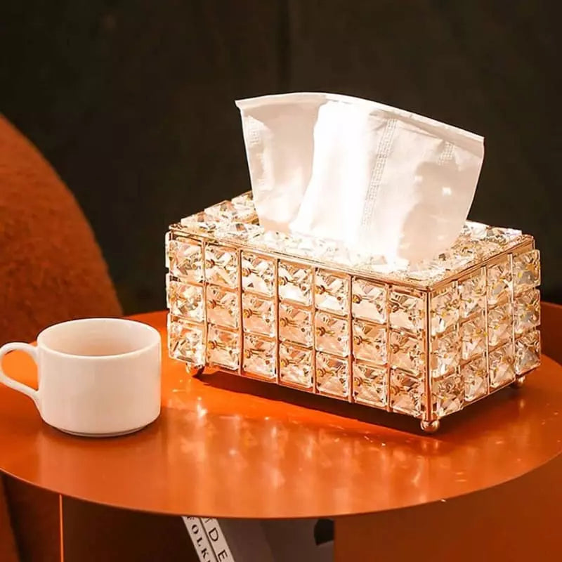 Caixa Porta Lenço Umedecido e Lenço de Papel de Luxo Homedec