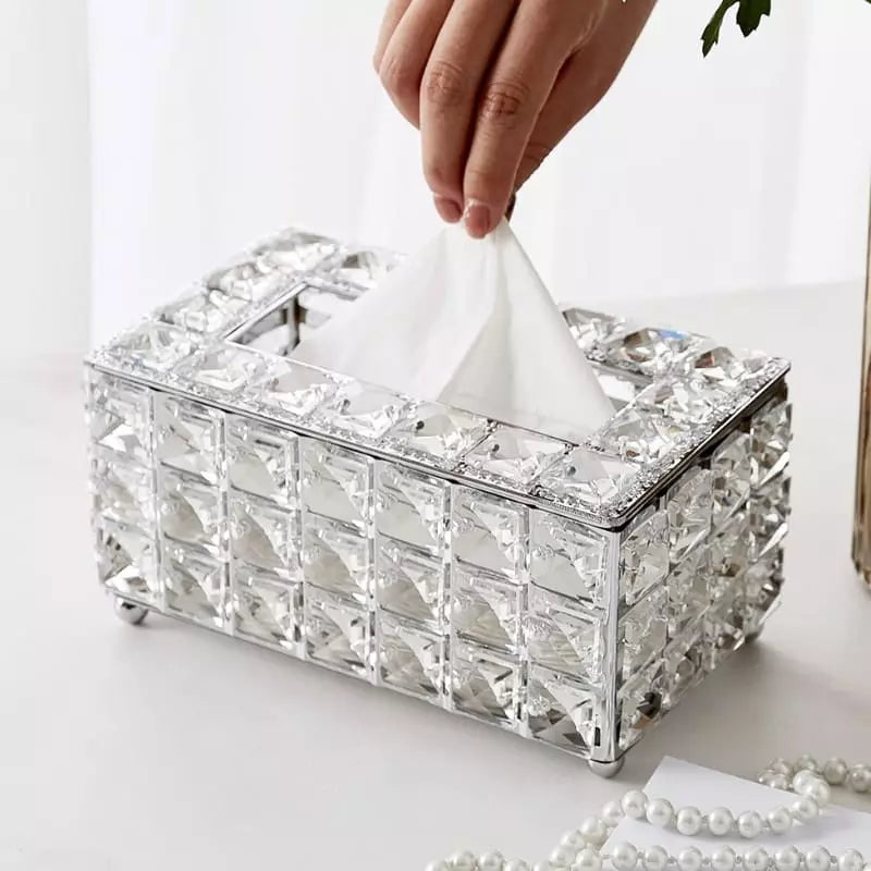 Caixa Porta Lenço Umedecido e Lenço de Papel de Luxo Homedec