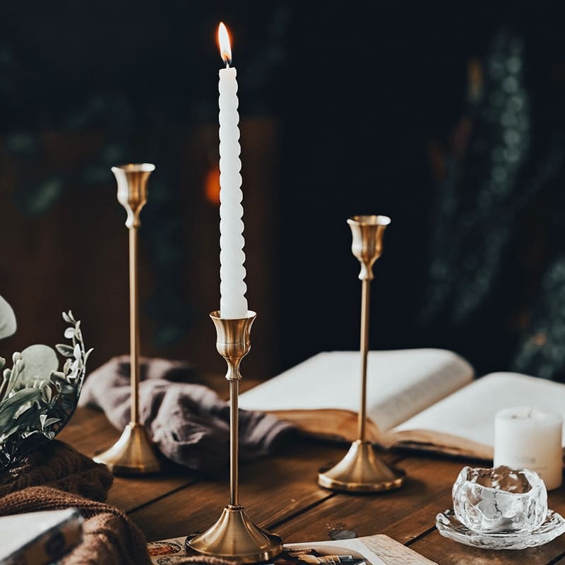 Castiçais Suporte de Velas Retro Decorativos Homedec