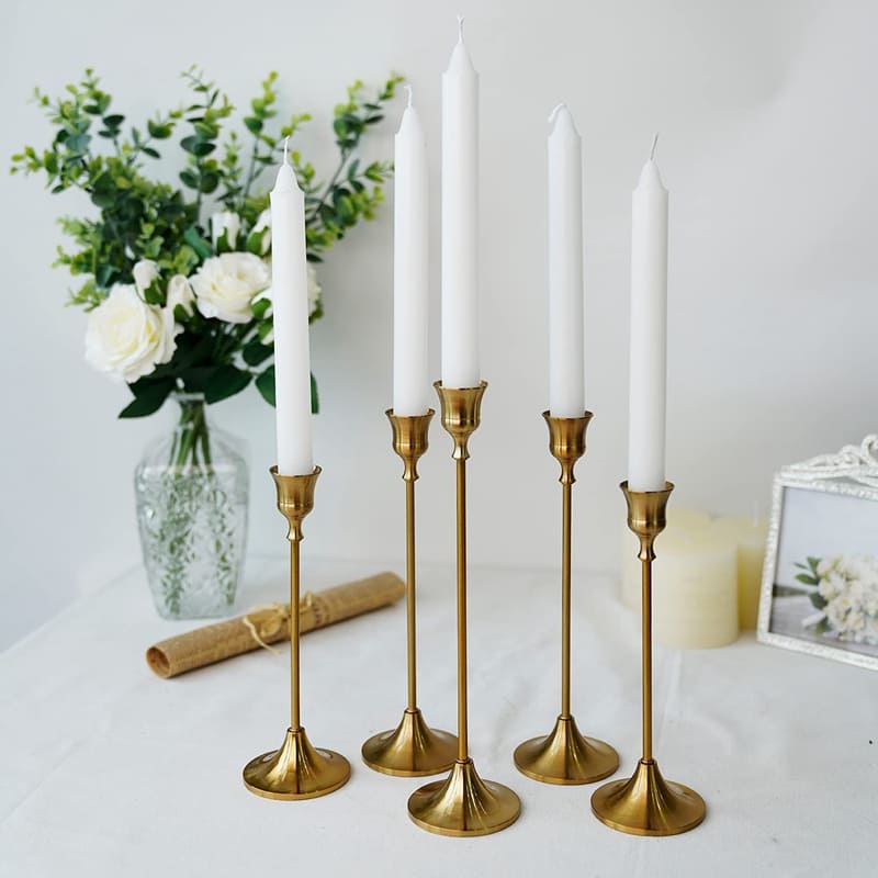 Castiçais Suporte de Velas Retro Decorativos Homedec