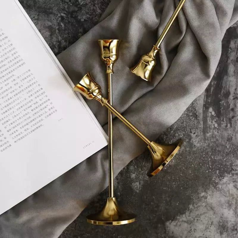 Castiçais Suporte de Velas Retro Decorativos Homedec