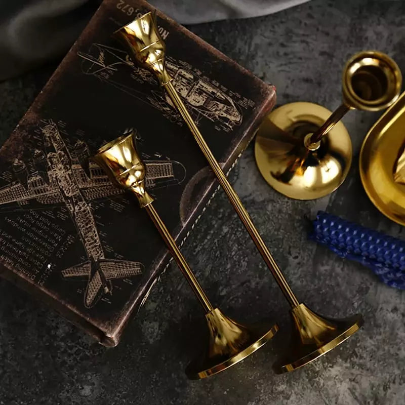 Castiçais Suporte de Velas Retro Decorativos Homedec