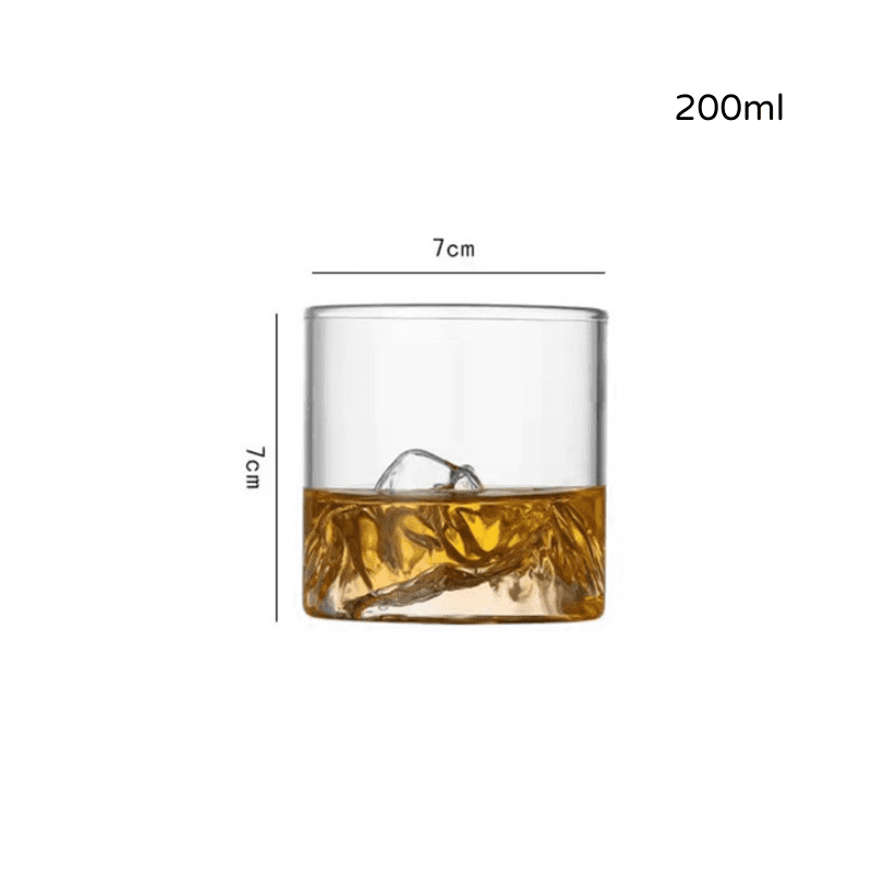 Copo de Whisky Cristal Drinks Iceberg Bar em Casa Homedec