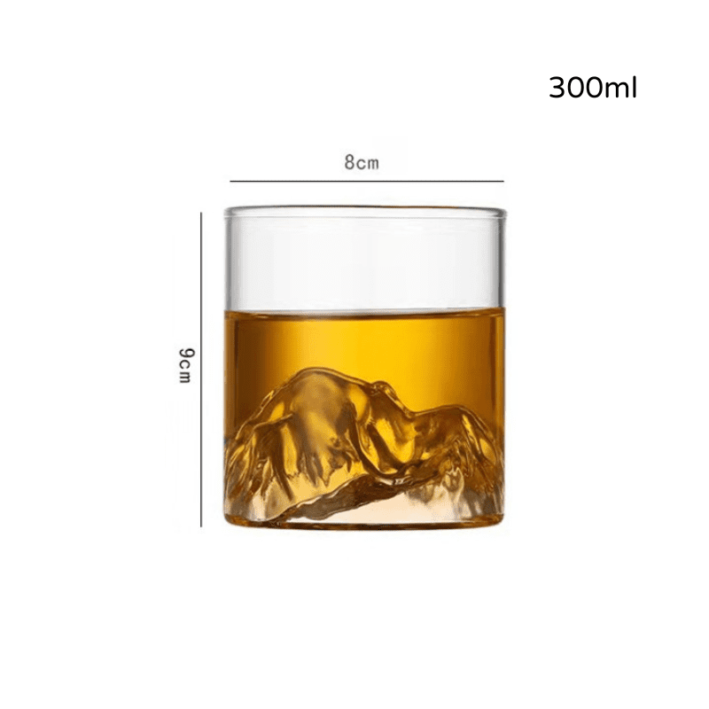 Copo de Whisky Cristal Drinks Iceberg Bar em Casa Homedec