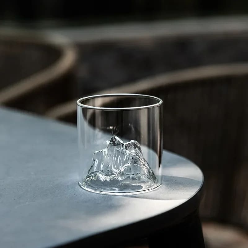 Copo de Whisky Cristal Drinks Iceberg Bar em Casa Homedec