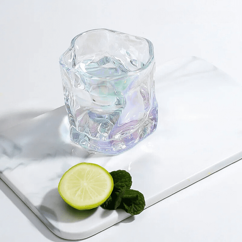 Copo de Whisky Cristal Drinks Irregular Bar em Casa Homedec