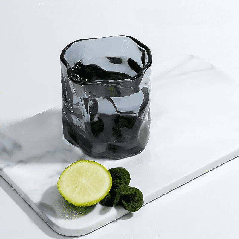 Copo de Whisky Cristal Drinks Irregular Bar em Casa Homedec