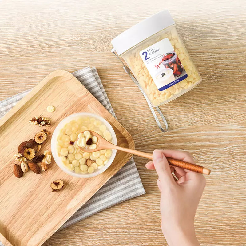 Copo para Cereais Salada e Frutas Café da Manhã Portátil Homedec