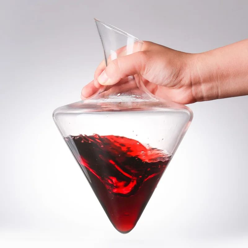 Decanter de Vinho e Whisky Balde de Gelo Vidro Bar Homedec