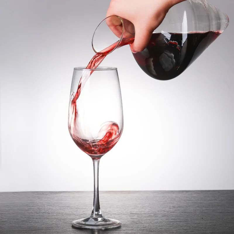 Decanter de Vinho e Whisky Balde de Gelo Vidro Bar Homedec