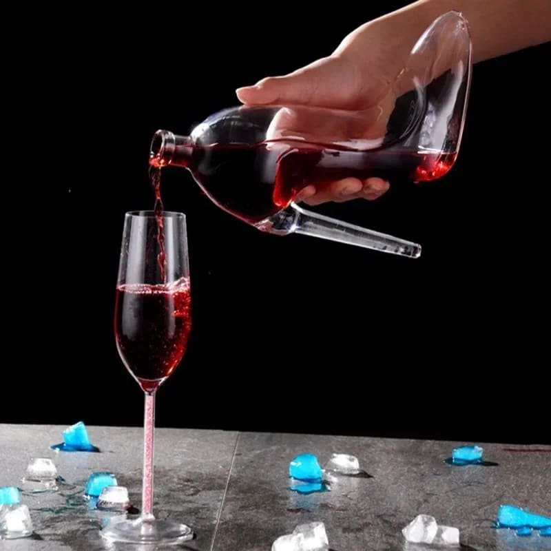 Decanter de Vinho e Whisky Vidro Sapato Bar em Casa Homedec