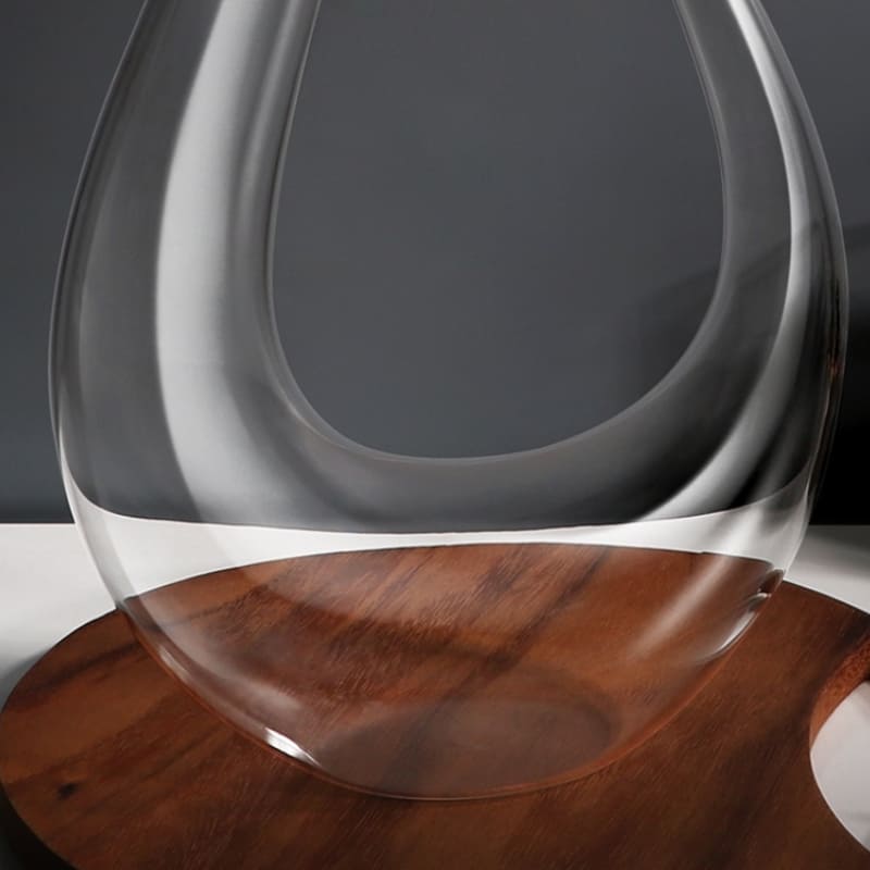 Decanter de Vinho Recipiente de Vidro Cisne Decantador Homedec