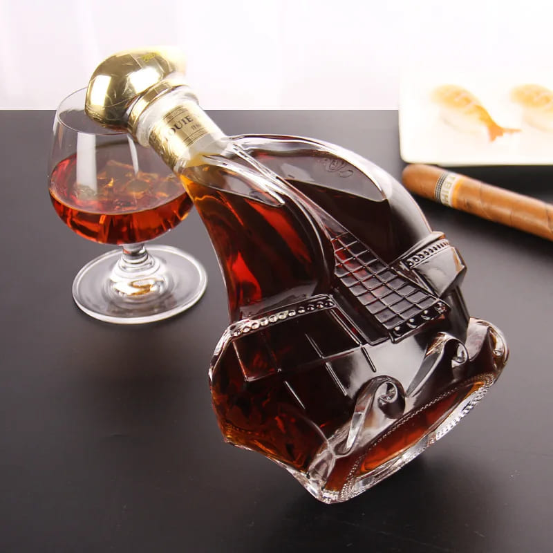 Decanter de Vinho Whisky Vidro Caravela Bar em Casa Homedec