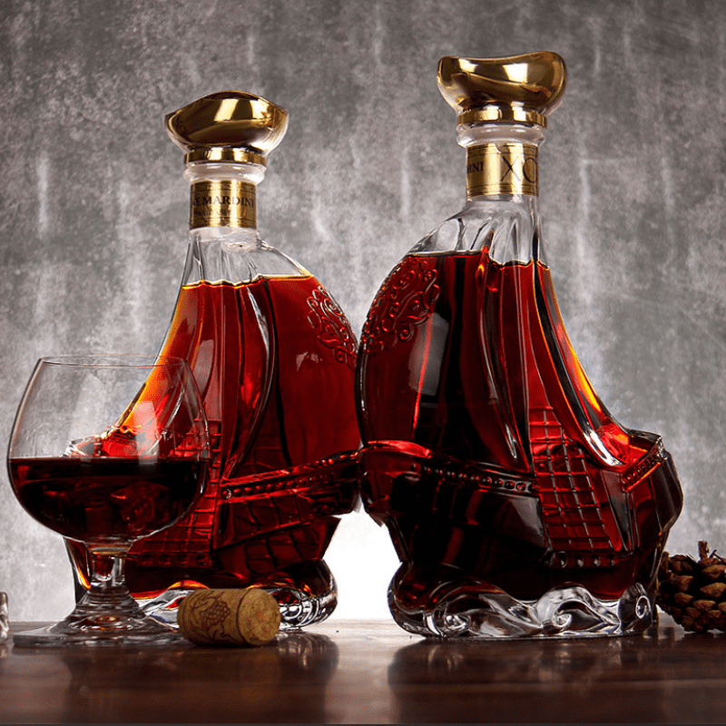 Decanter de Vinho Whisky Vidro Caravela Bar em Casa Homedec