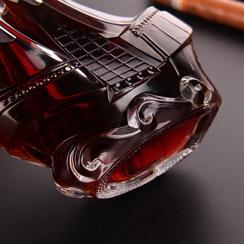 Decanter de Vinho Whisky Vidro Caravela Bar em Casa Homedec