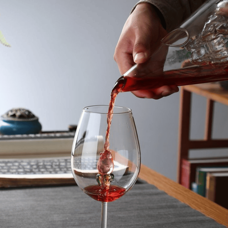 Decanter de Vinho Whisky Vidro Pirâmide Bar em Casa Homedec