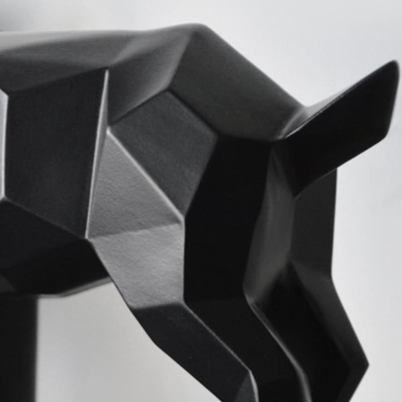 Decoração de Mesa de Resina Estátua Cervo 2 Peças Homedec