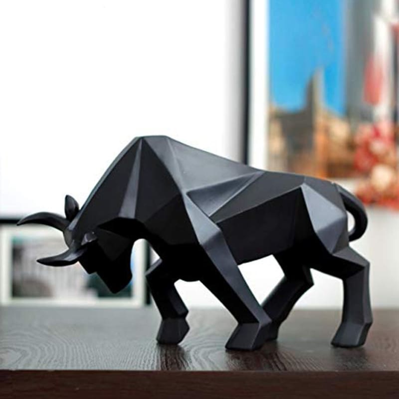 Decoração de Mesa de Resina Estátua Touro Homedec