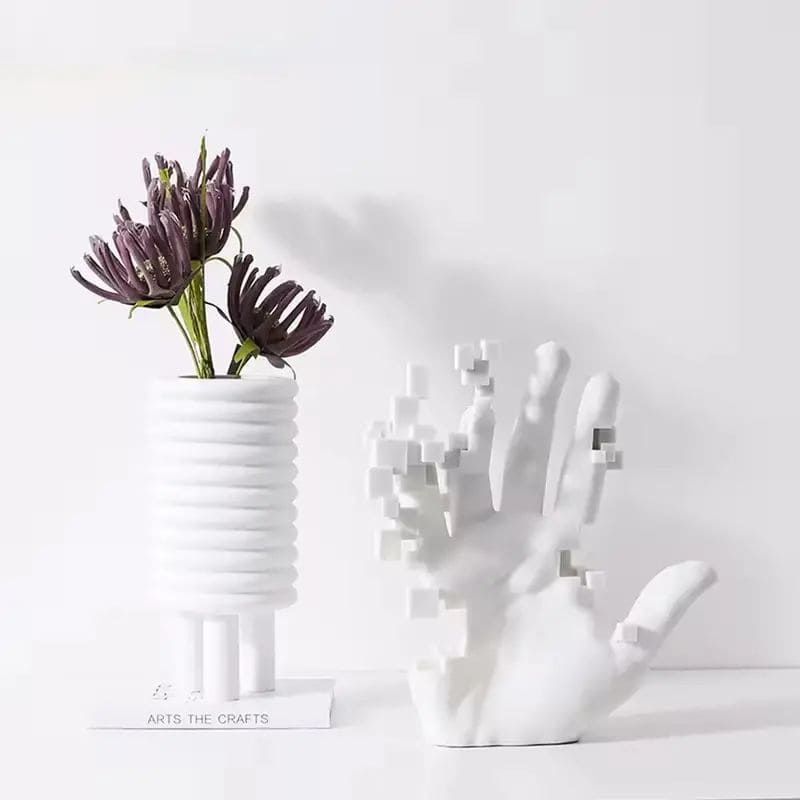 Decoração de Sala Resina Estátua de Mão Artística Homedec