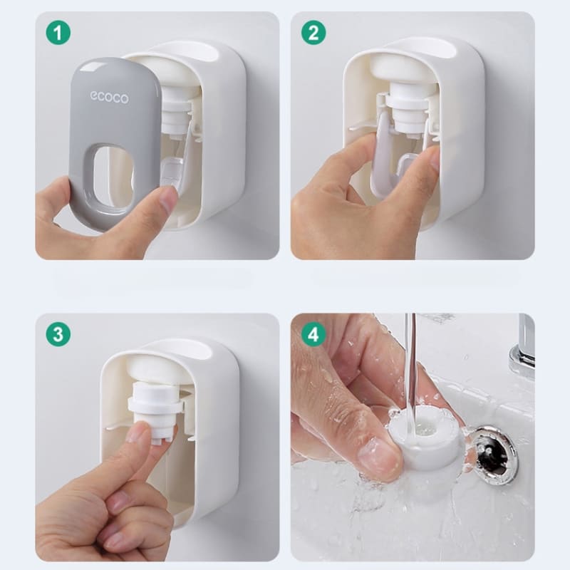 Dispenser de Pasta de Dente Inteligente Homedec