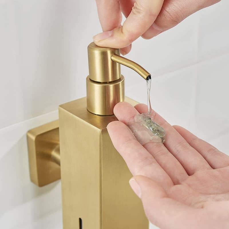 Dispenser de Sabonete Porta Sabonete Líquido de Inox Homedec
