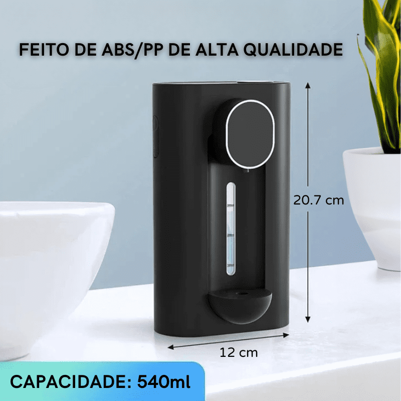 Dispenser Enxaguante Bucal Automático USB Recarregável Homedec