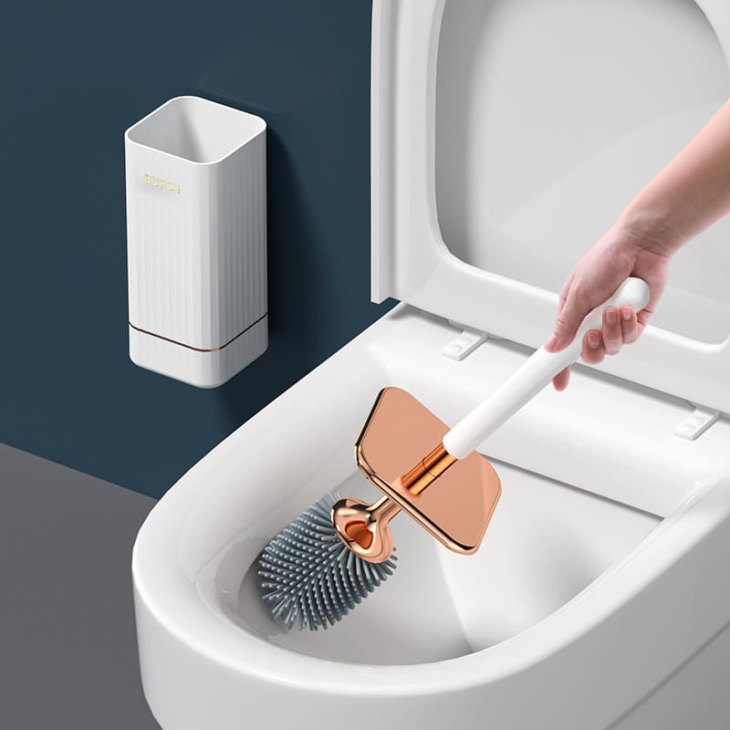 Escova Sanitária Silicone com Suporte Homedec