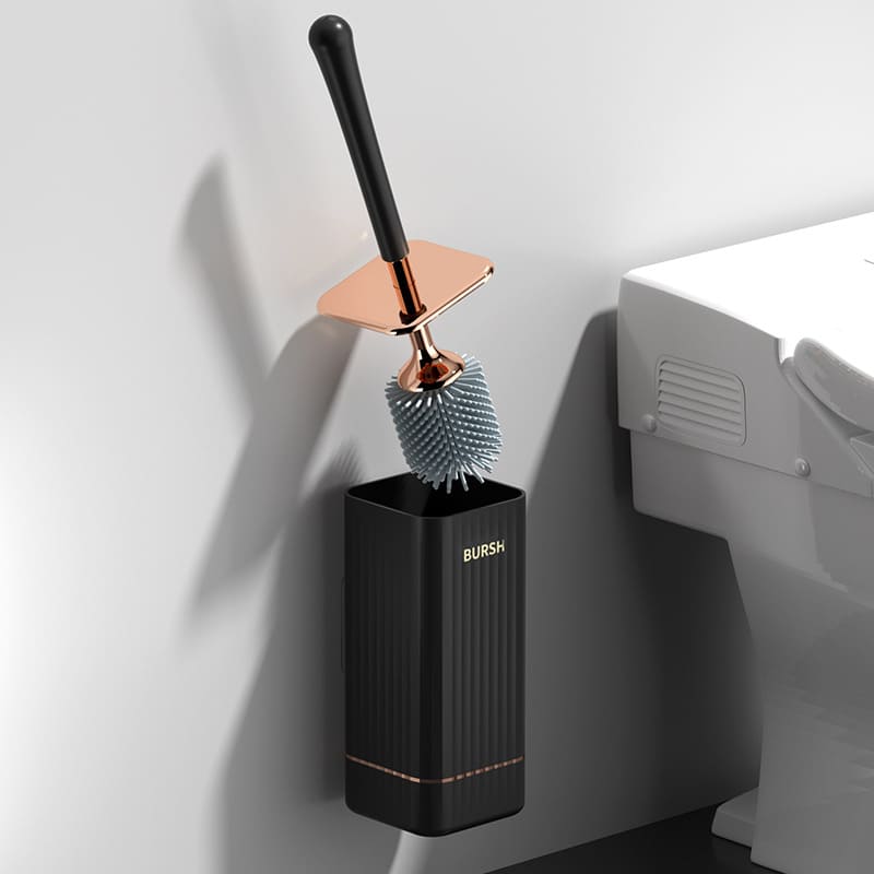 Escova Sanitária Silicone com Suporte Homedec