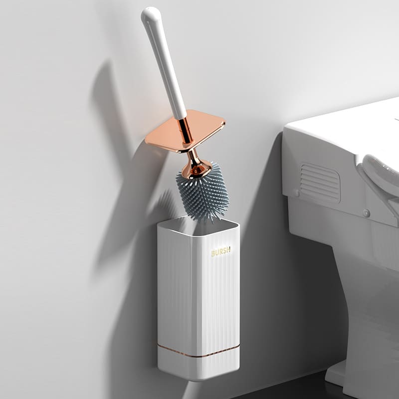 Escova Sanitária Silicone com Suporte Homedec
