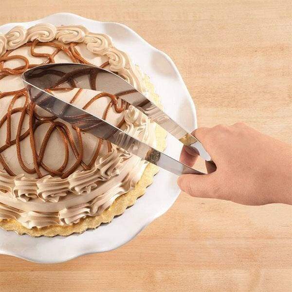Fatiador de Bolo e Torta Inox c/ Design Europeu Premium Homedec