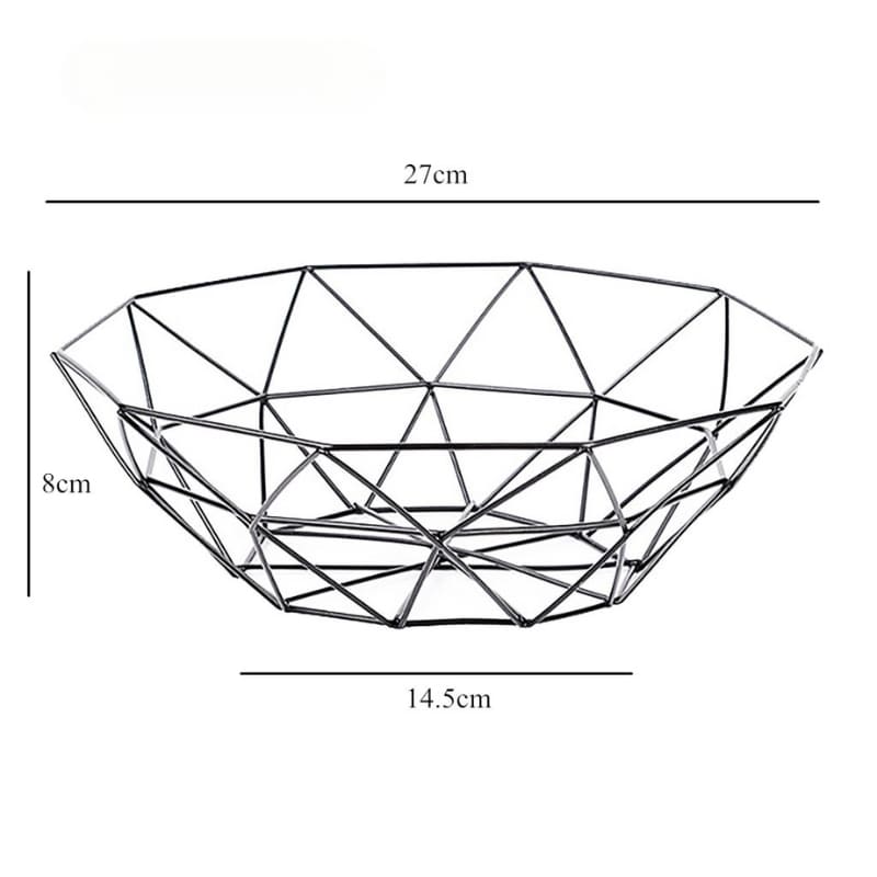 Fruteira de Mesa Cesta de Fruta e Decoração de Mesa Homedec