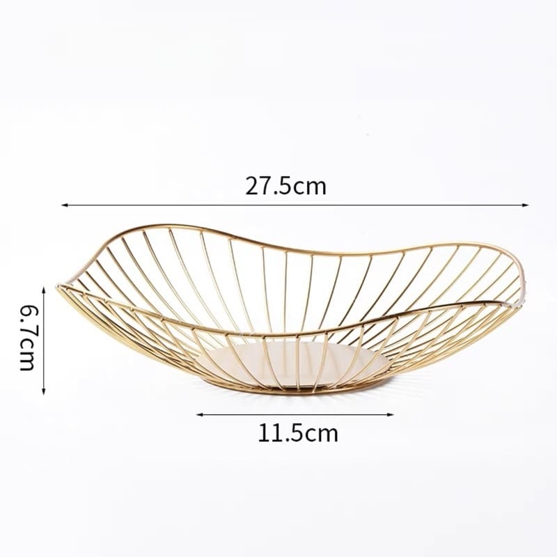 Fruteira de Mesa Cesta de Fruta e Decoração de Mesa Homedec