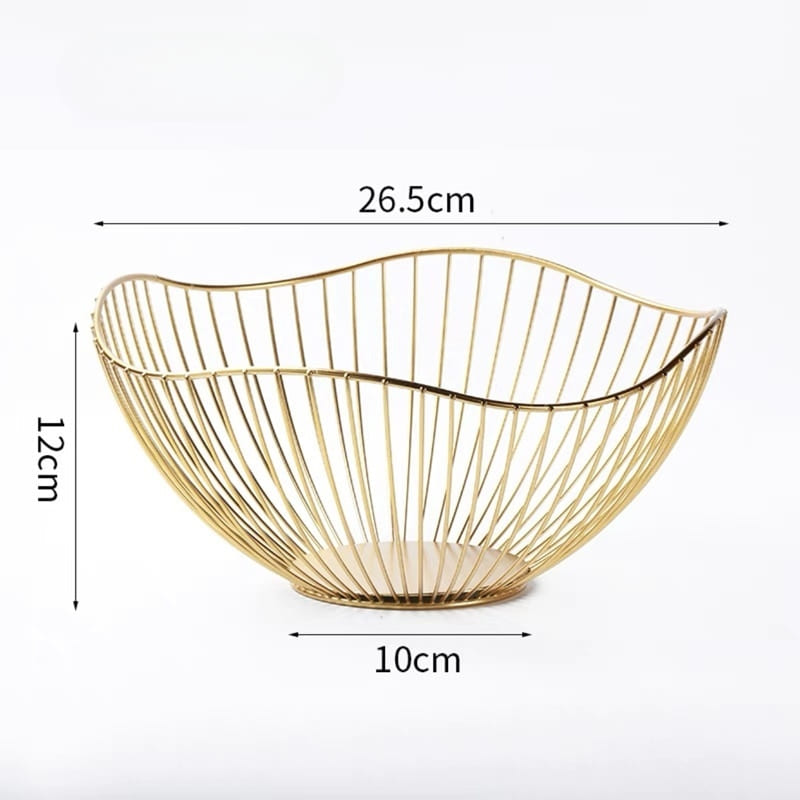Fruteira de Mesa Cesta de Fruta e Decoração de Mesa Homedec