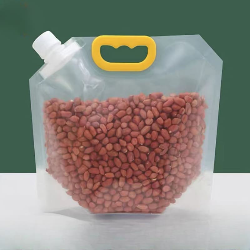 Kit 10 Sacos de Armazenamento Dispenser de Alimentos Homedec