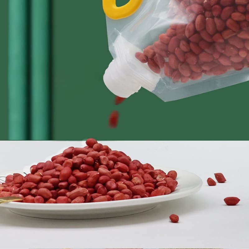 Kit 10 Sacos de Armazenamento Dispenser de Alimentos Homedec