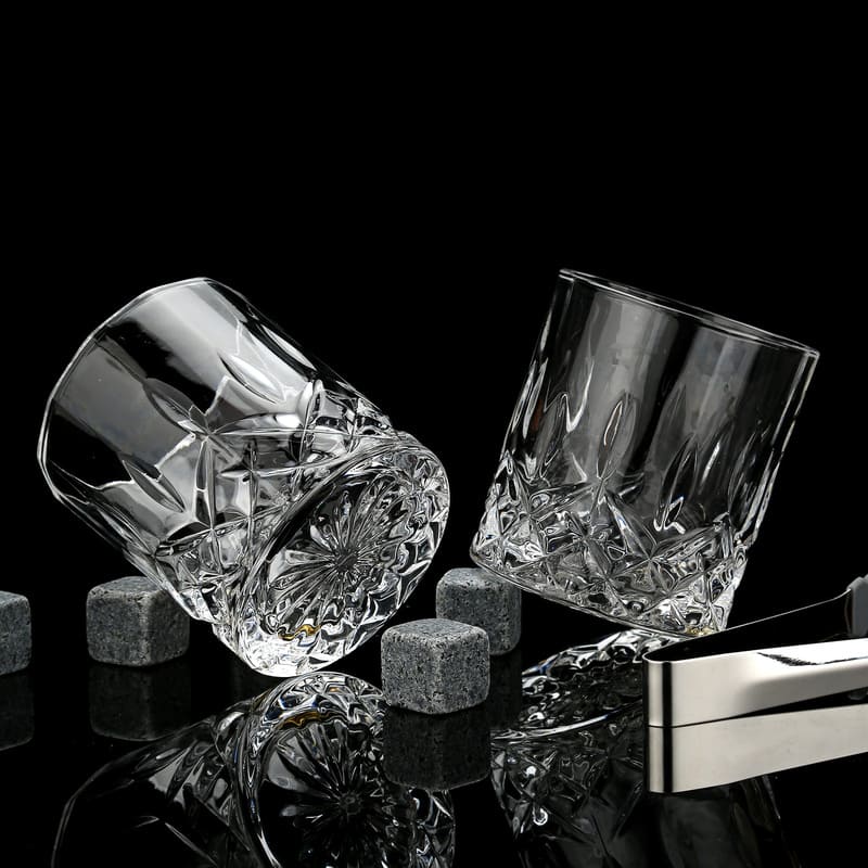 Kit Whisky Copos Cubo de Gelo Pegador Bar em Casa Homedec