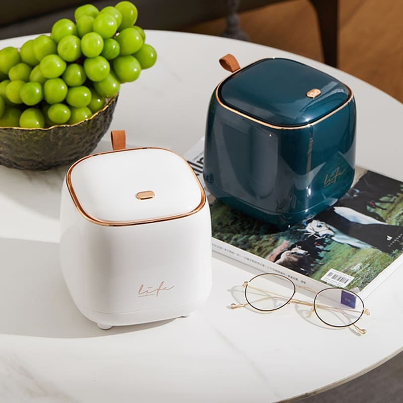 Lixeira de Mesa Luxo Decorativa Homedec