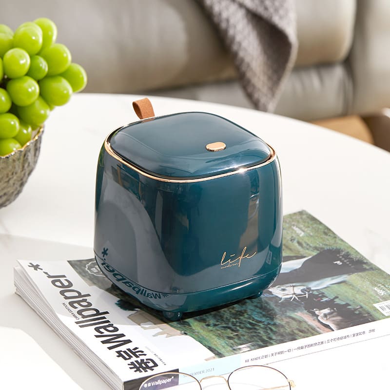 Lixeira de Mesa Luxo Decorativa Homedec