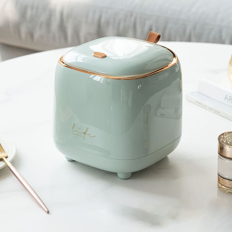 Lixeira de Mesa Luxo Decorativa Homedec