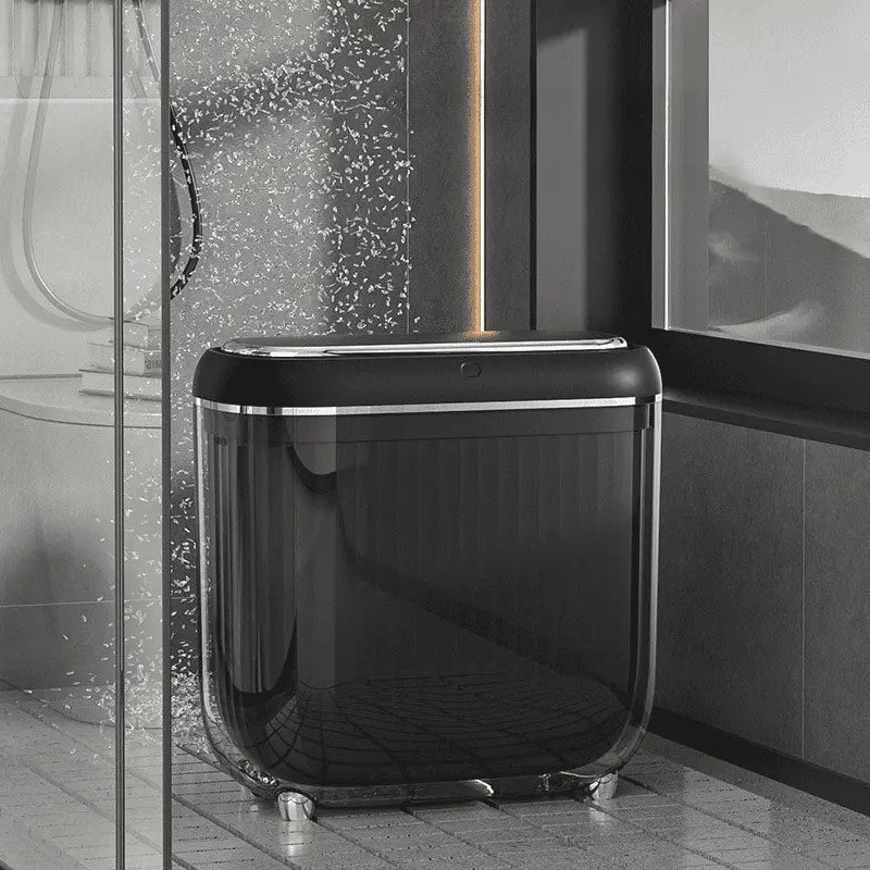 Lixeira para Banheiro e Cozinha Acrílico Automática Sensor Homedec