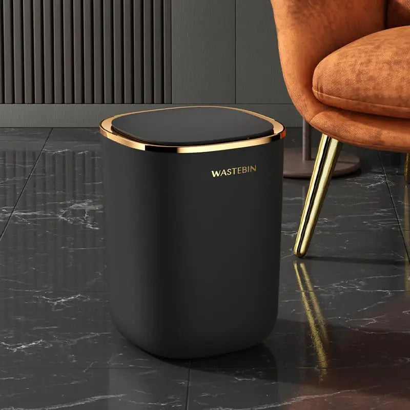 Lixeira para Banheiro e Cozinha Automática Colorida Homedec