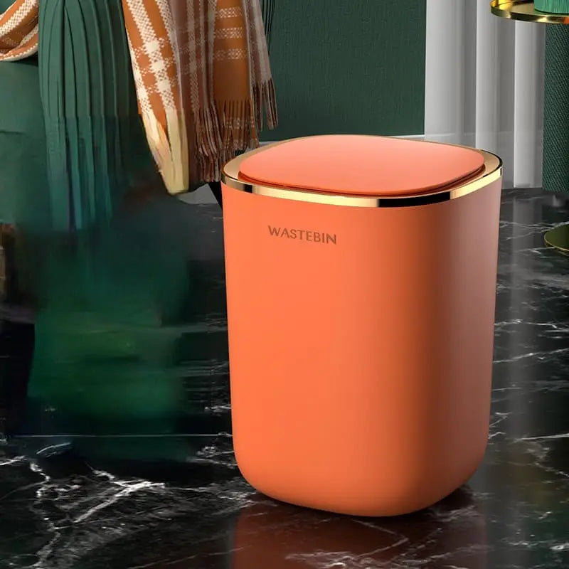 Lixeira para Banheiro e Cozinha Automática Colorida Homedec