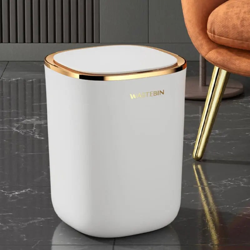 Lixeira para Banheiro e Cozinha Automática Colorida Homedec
