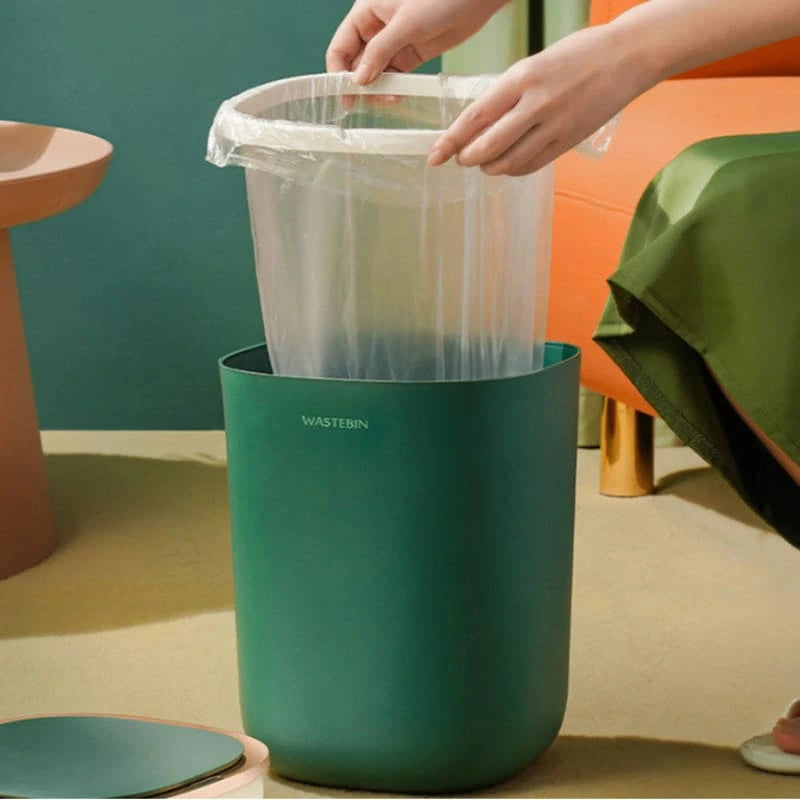 Lixeira para Banheiro e Cozinha Automática Colorida Homedec