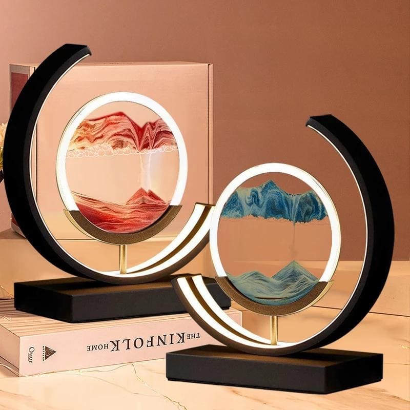 Luminária de Mesa Ampulheta LED Decorativa Homedec